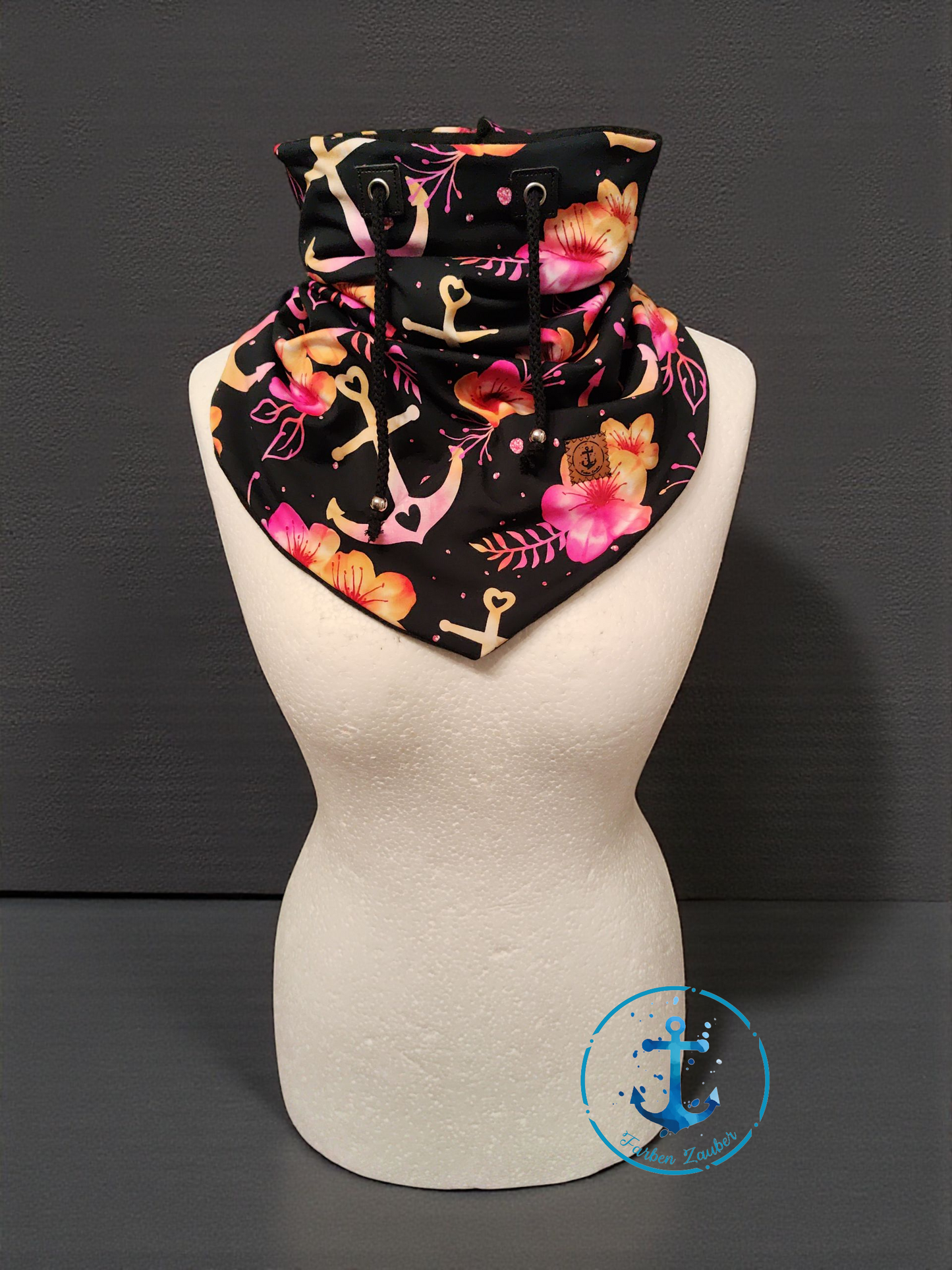 Schlupfloop Schal mit Anker