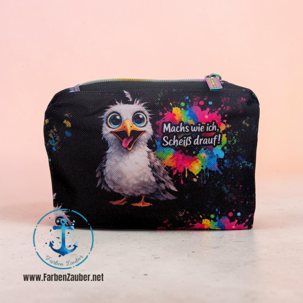 Mini Geldbörse "Machs wie ich, scheiß drauf!"