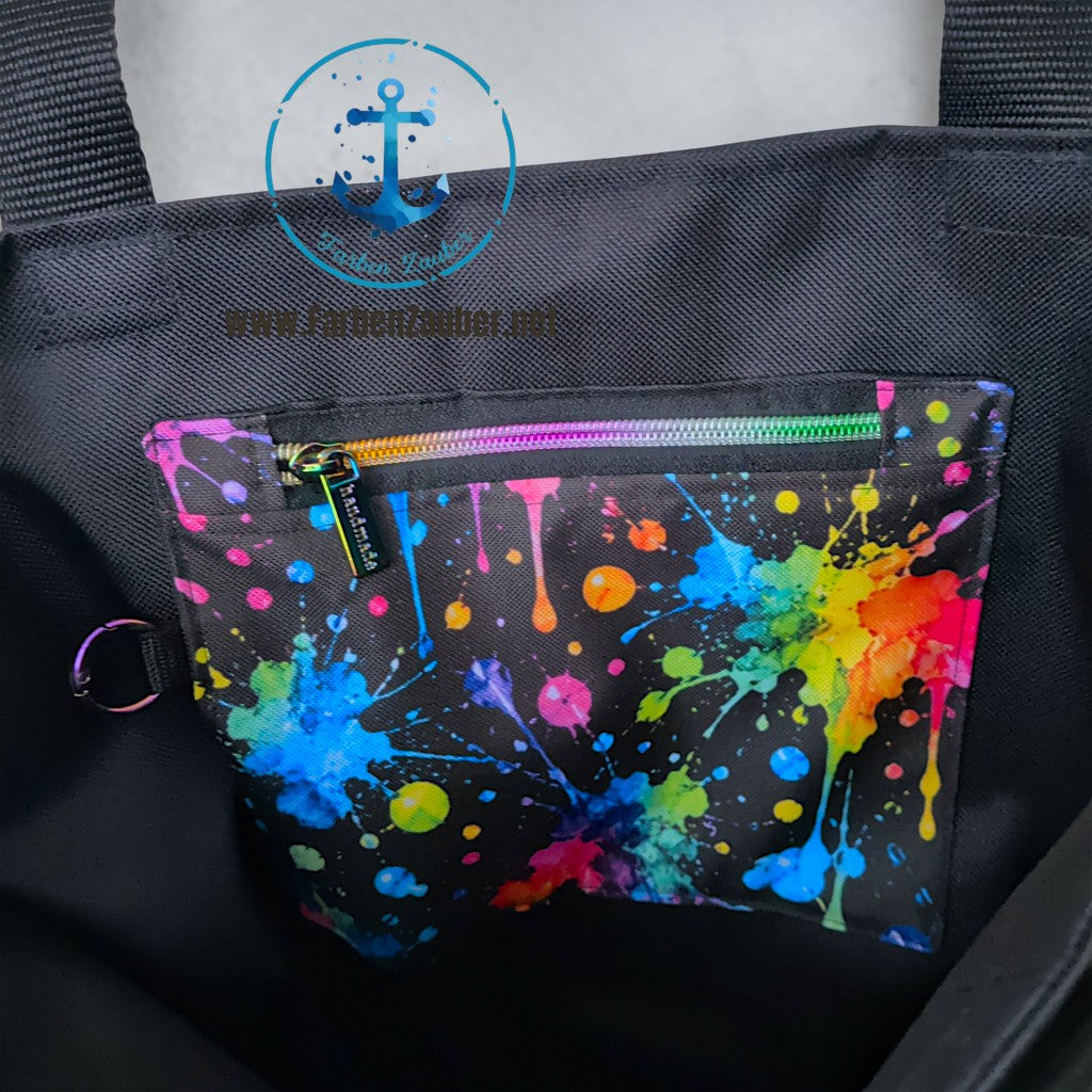 Shopper Farben Zauber - Crazy Cat