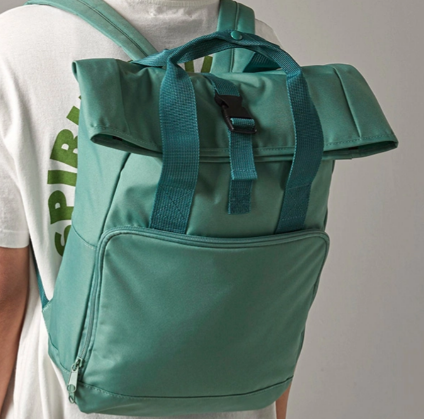 Rolltop Rucksack mit Tödchen Größe L