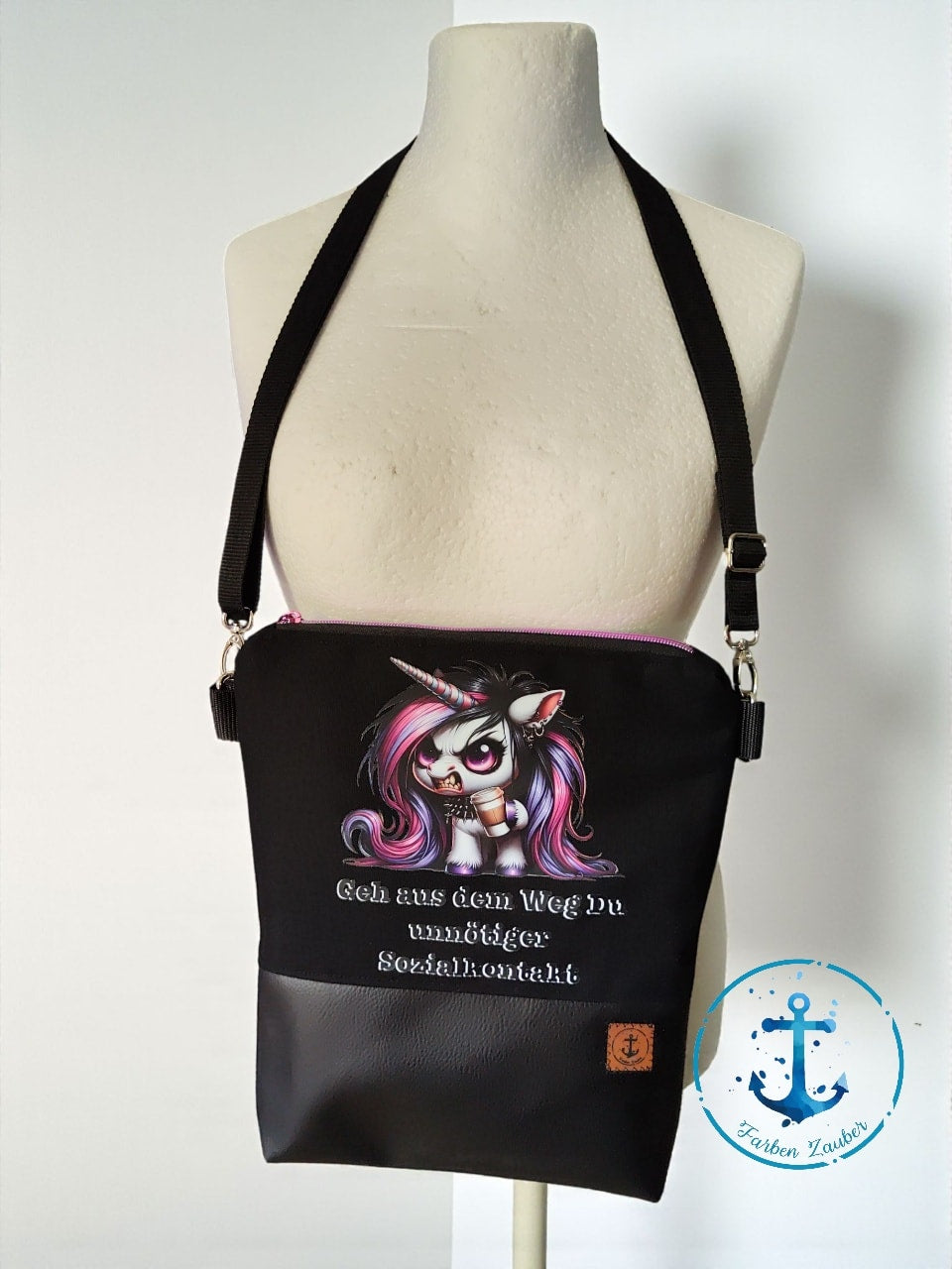 Tasche mit Einhorn
