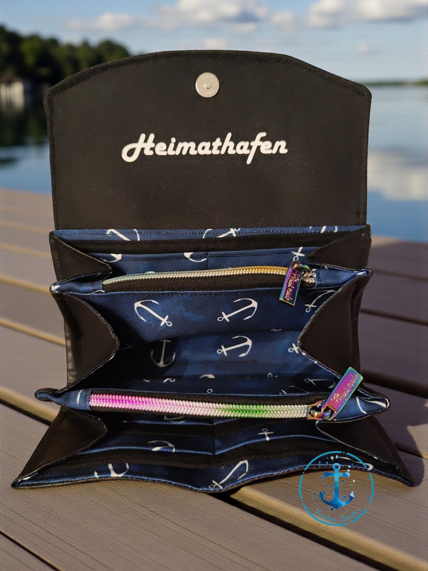 Große Geldbörse Anker Maritim