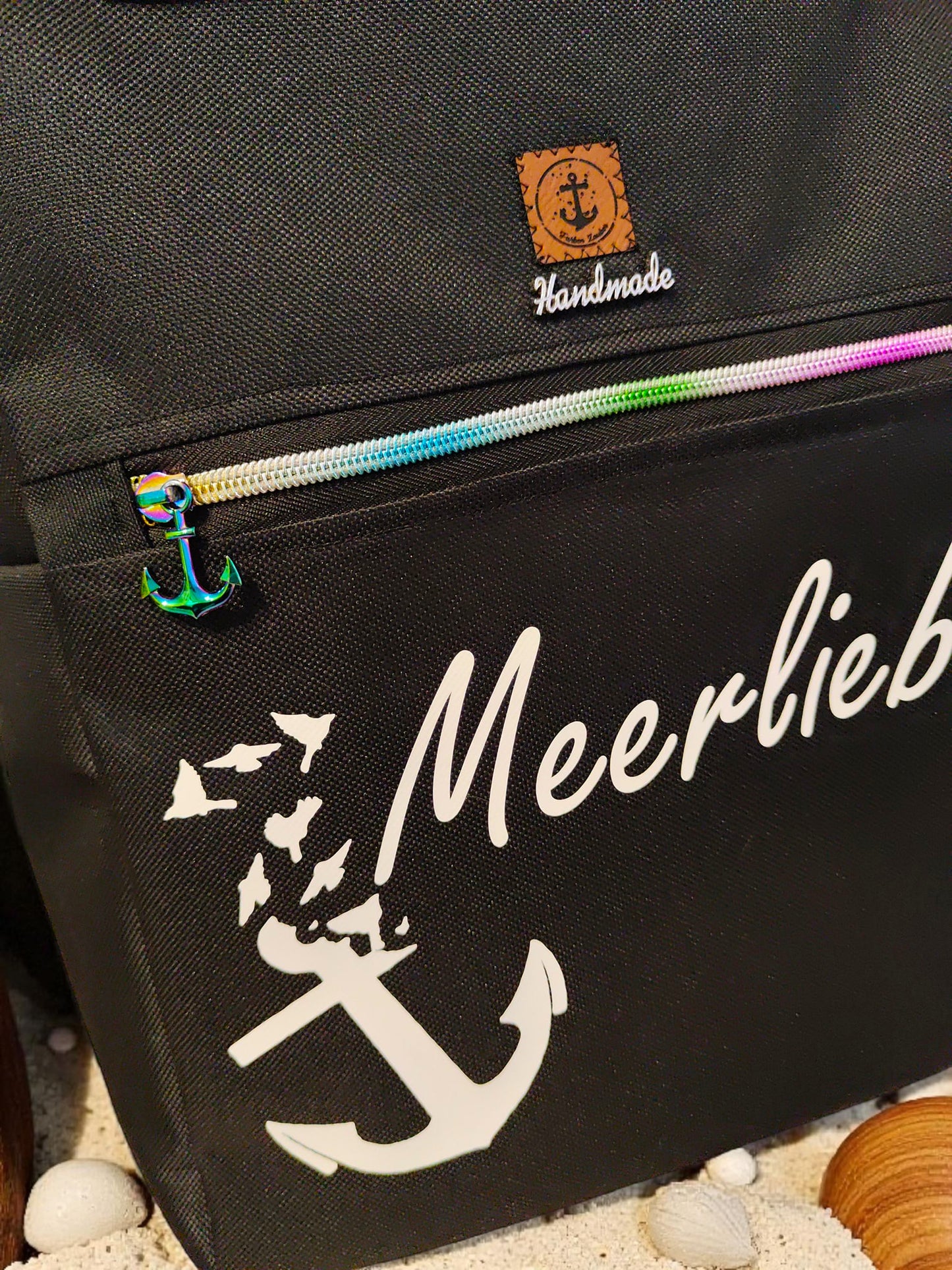 Rucksack wasserfester Canvas Maritim