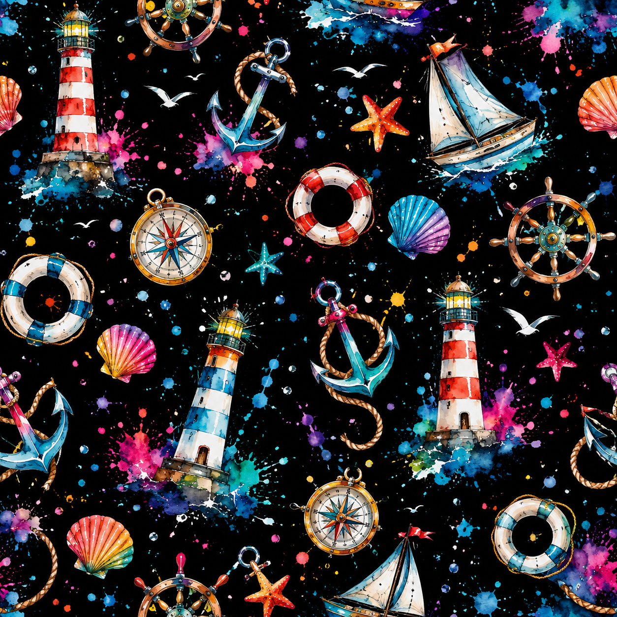 Vorbestellung Maritim wasserfester Canvas