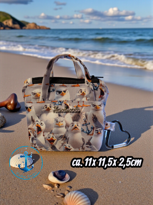 Mini Täschchen Möwen Moin