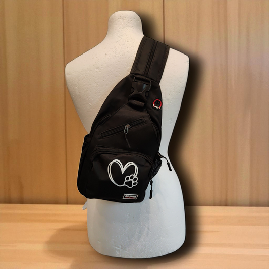 Mini Rucksack Herzchen Pfote