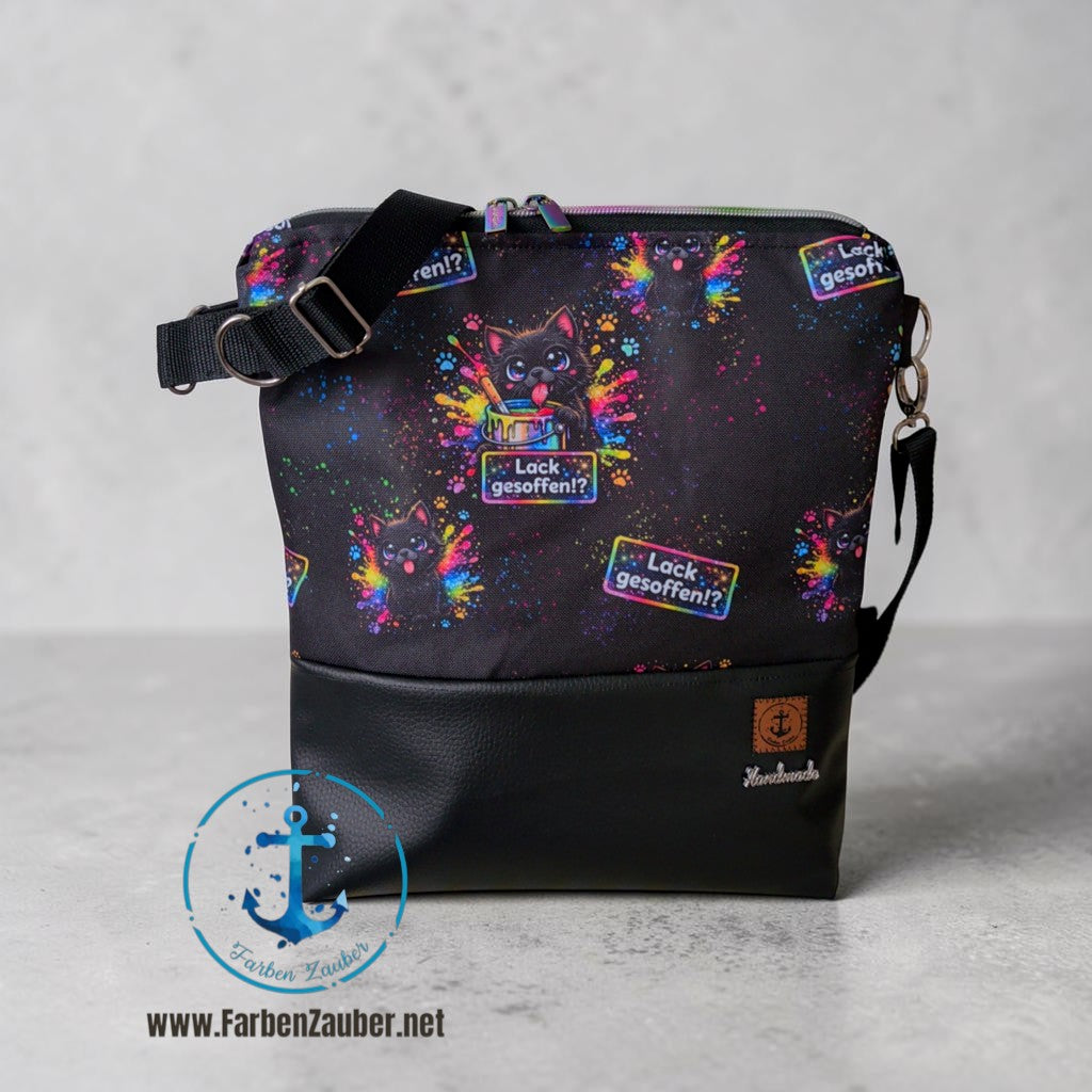 Tasche Farben Zauber "Lack gesoffen?!"
