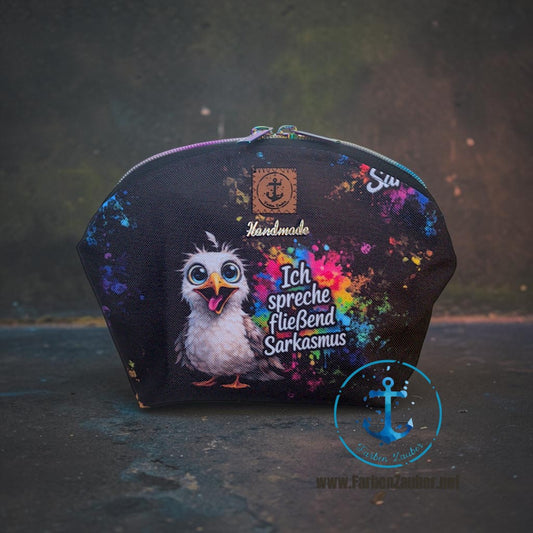 Kosmetiktasche "Ich spreche fließend Sarkasmus"