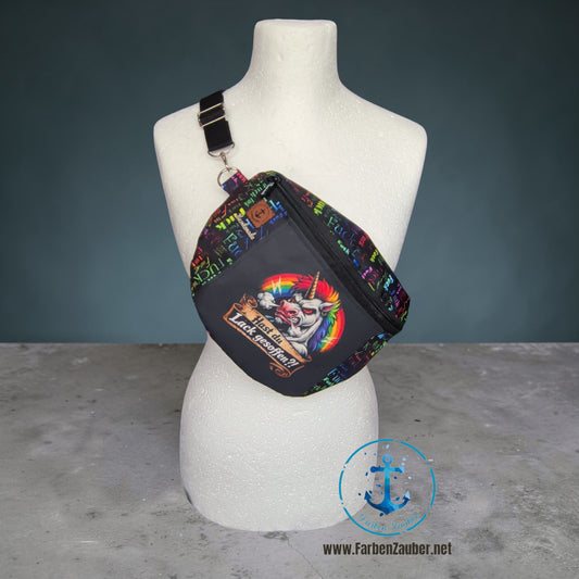 Große Bauchtasche "Lack gesoffen?!"