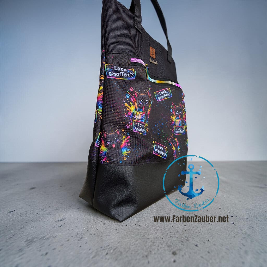 Shopper Farben Zauber - "Lack gesoffen?!"