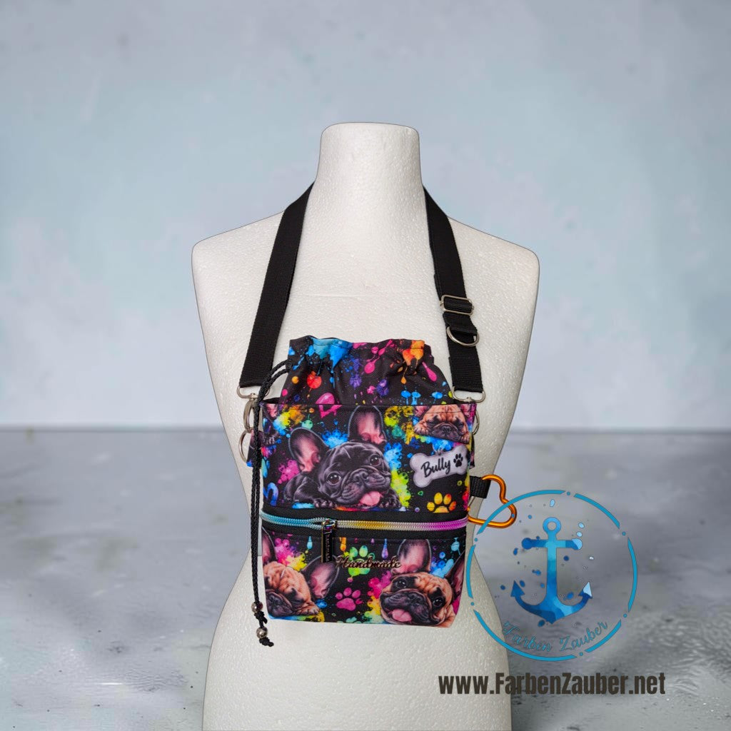 Gassigehtasche mit Bully