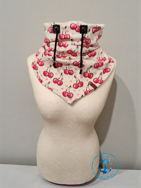 Schlupfloop mit Kordeln