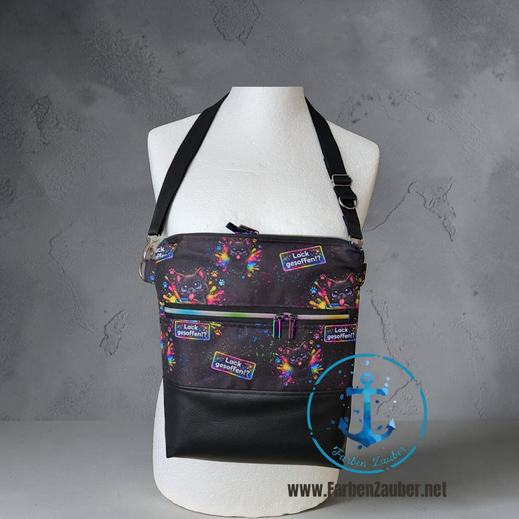 Tasche Farben Zauber "Lack gesoffen?!"