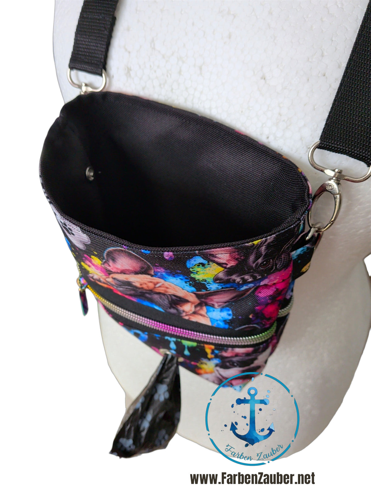 Gassigehtasche mit Bully