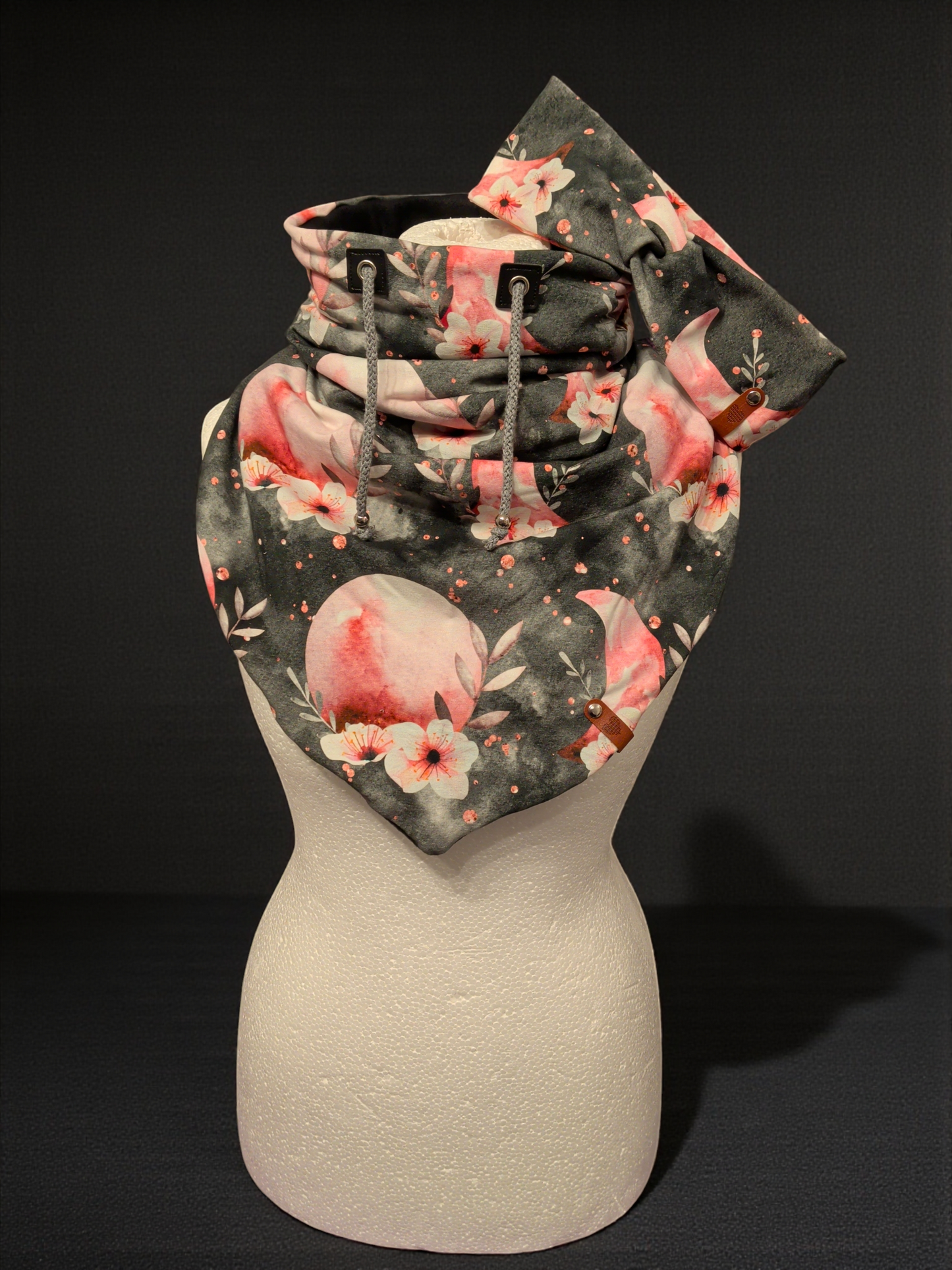 XL Schlupfloop mit Stirnband Apfelschick Stoff