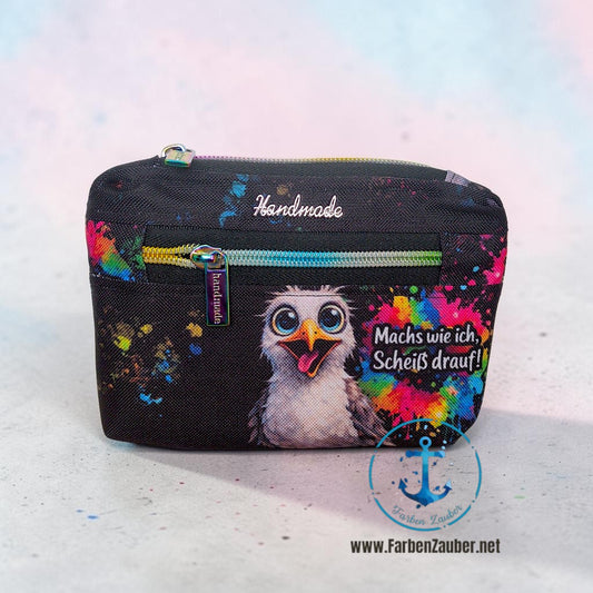 Mini Geldbörse "Machs wie ich, scheiß drauf!"