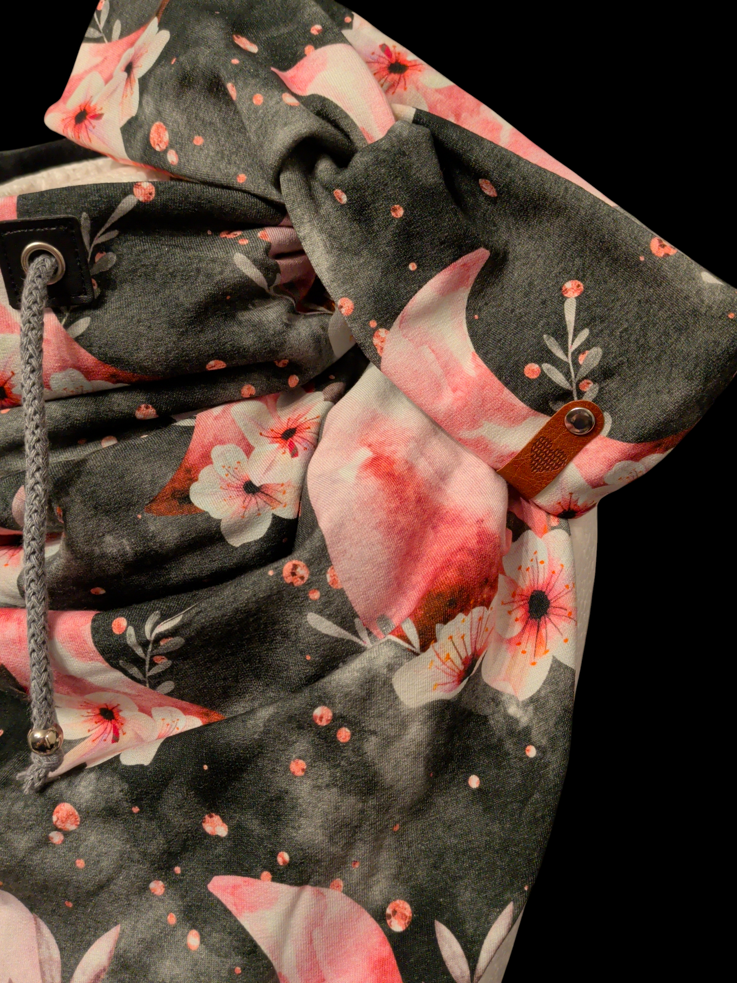 XL Schlupfloop mit Stirnband Apfelschick Stoff