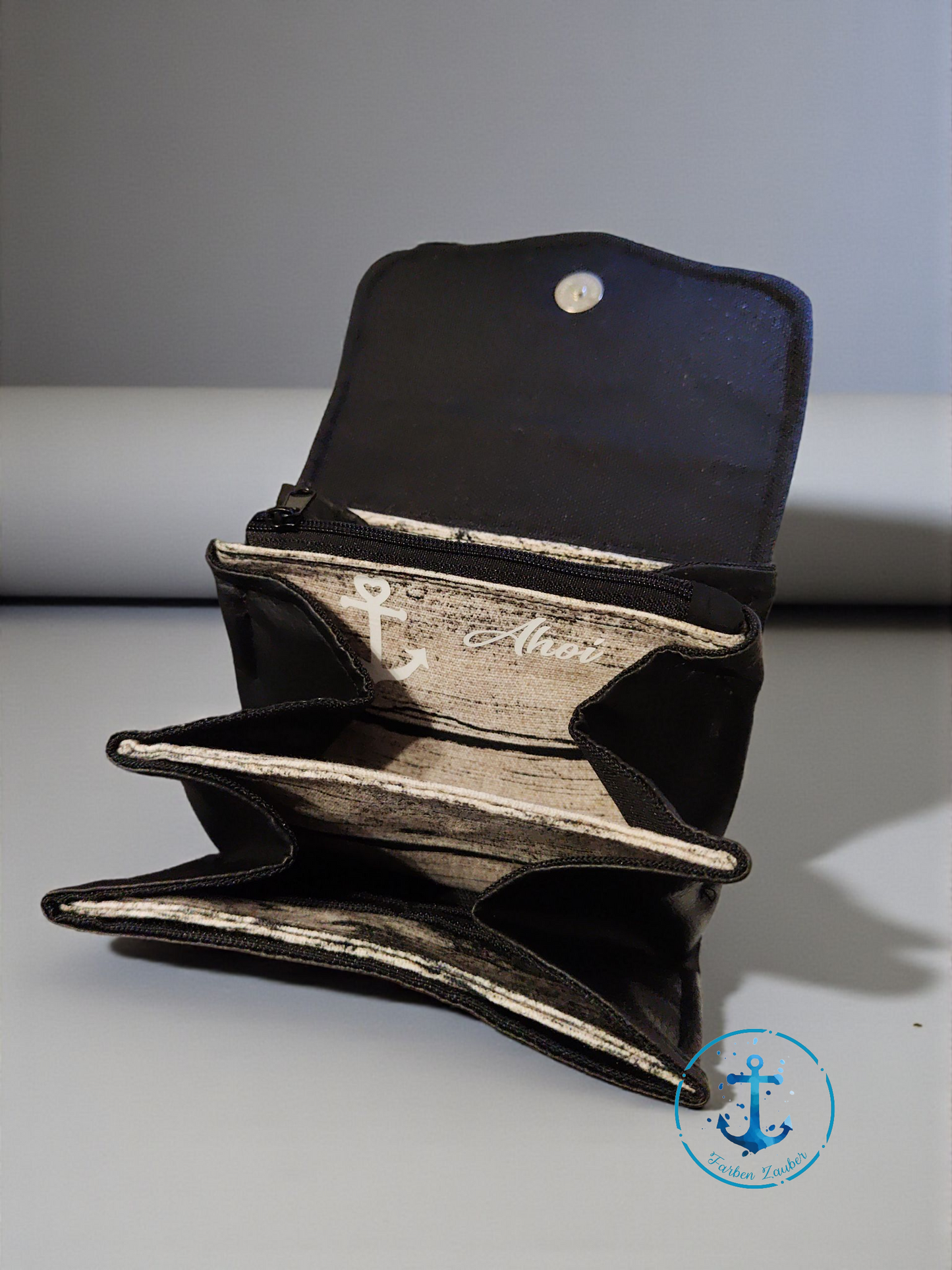 Maritime kleine Geldbörse