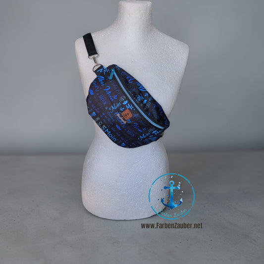 Kleine Bauchtasche Maritim