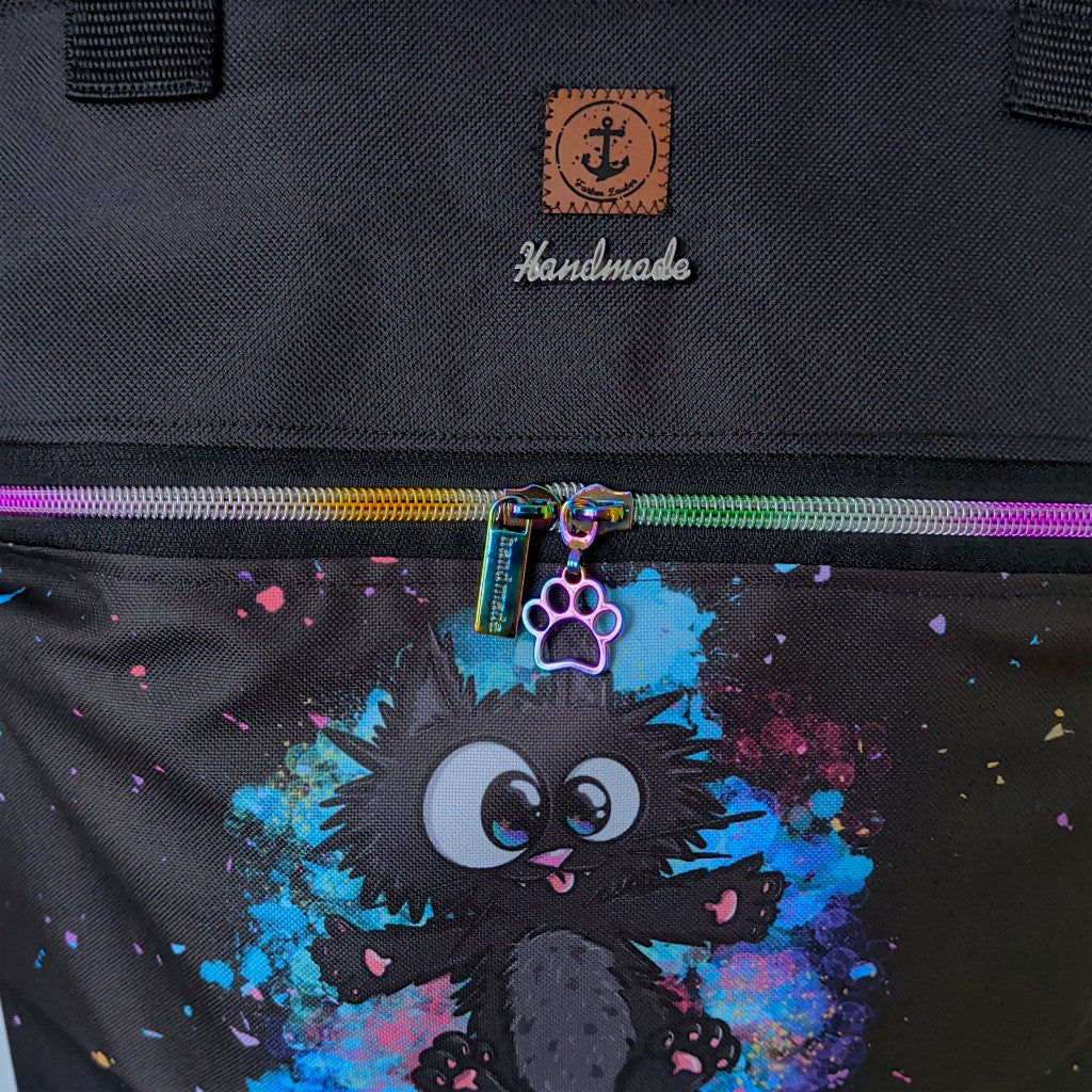 Shopper Farben Zauber - Crazy Cat