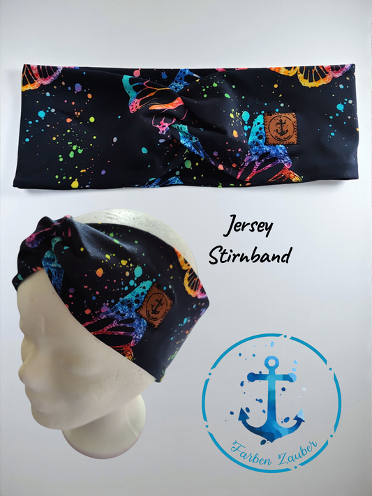 Stirnband Schmetterlinge