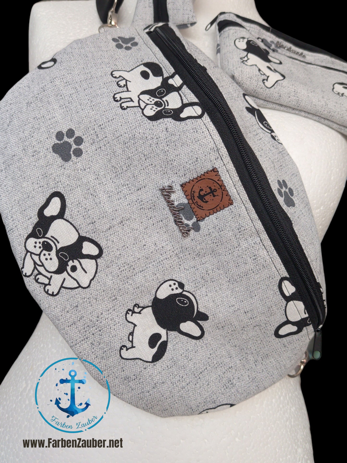 Bully Set Bauchtasche, Geldbörse, Kotbeuteltäschchen