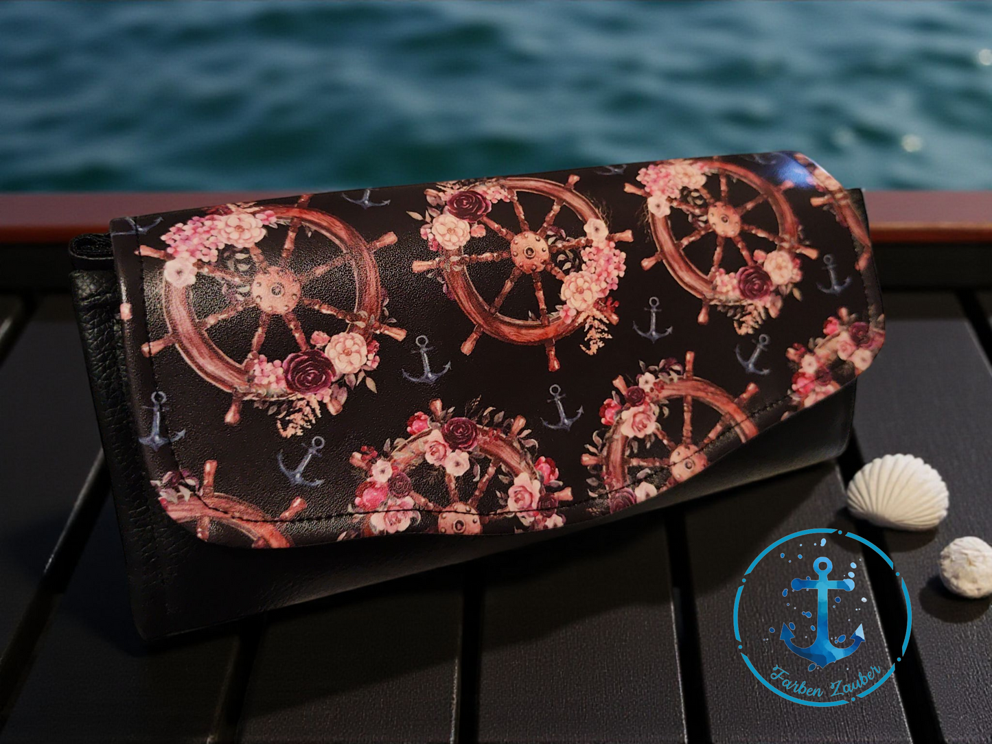 Maritime große Geldbörse