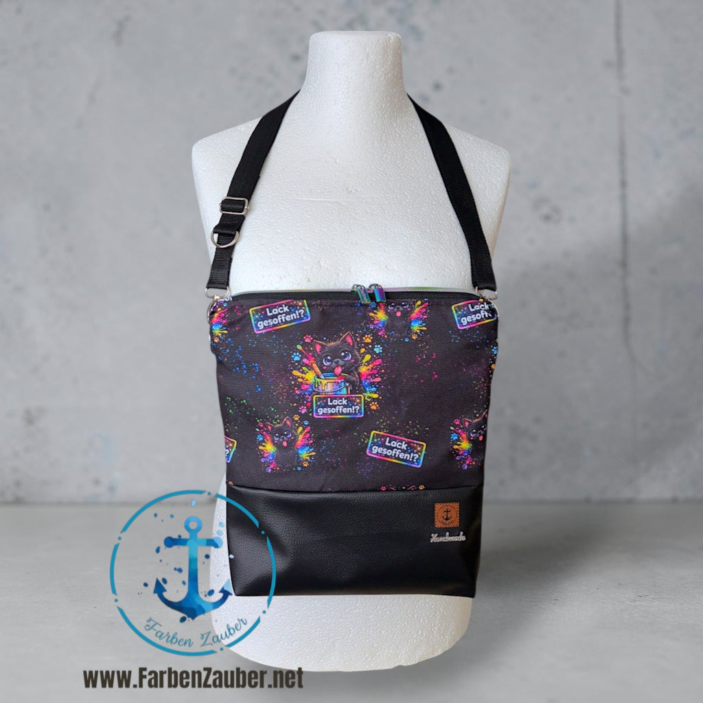 Tasche Farben Zauber "Lack gesoffen?!"
