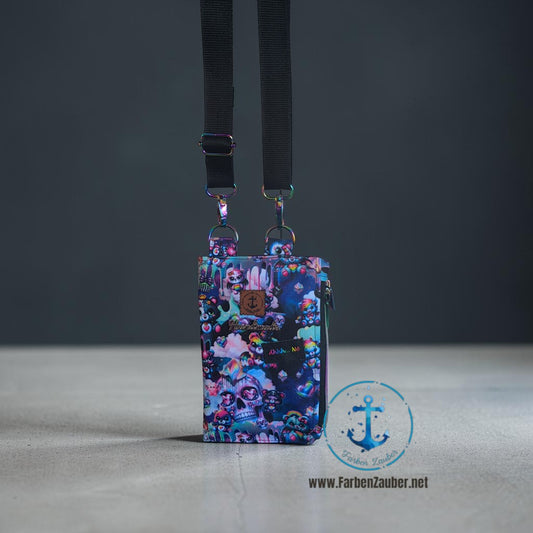Farben Zauber Handy- Geldbörse- Tasche