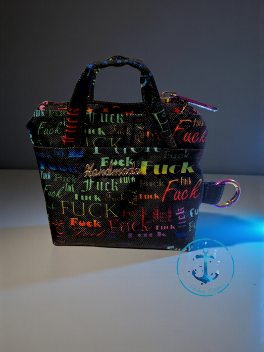 Mini Täschchen F*ck bunt