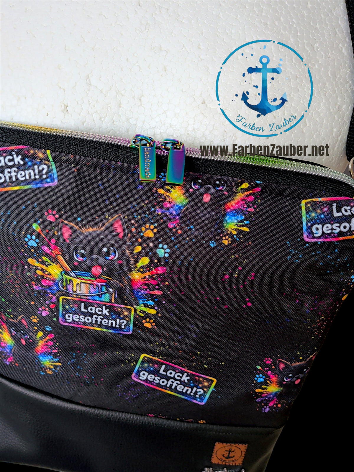 Tasche Farben Zauber "Lack gesoffen?!"