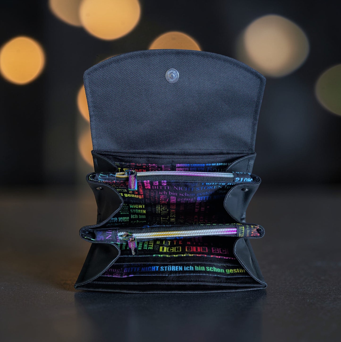 Große Geldbörse bunt