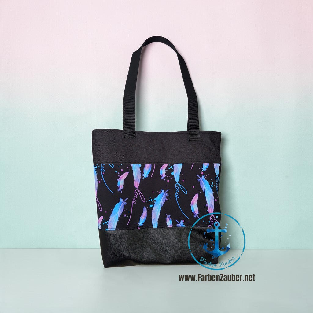 Shopper Farben Zauber - Federn