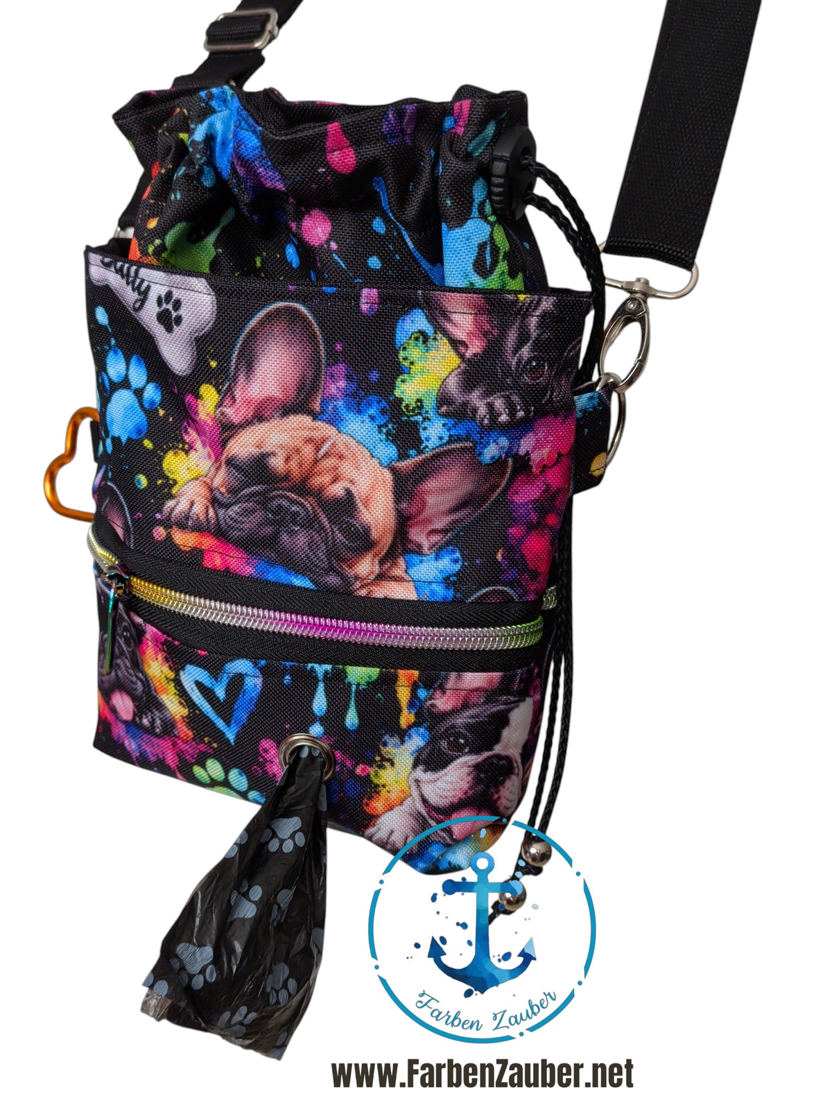 Gassigehtasche mit Bully
