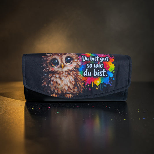 Große Geldbörse Eule