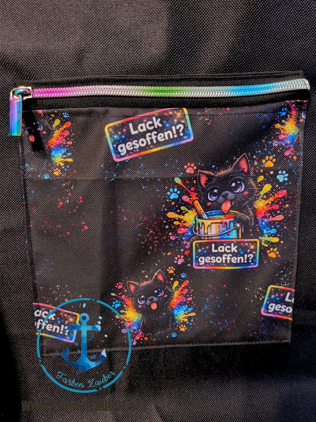 Tasche Farben Zauber "Lack gesoffen?!"