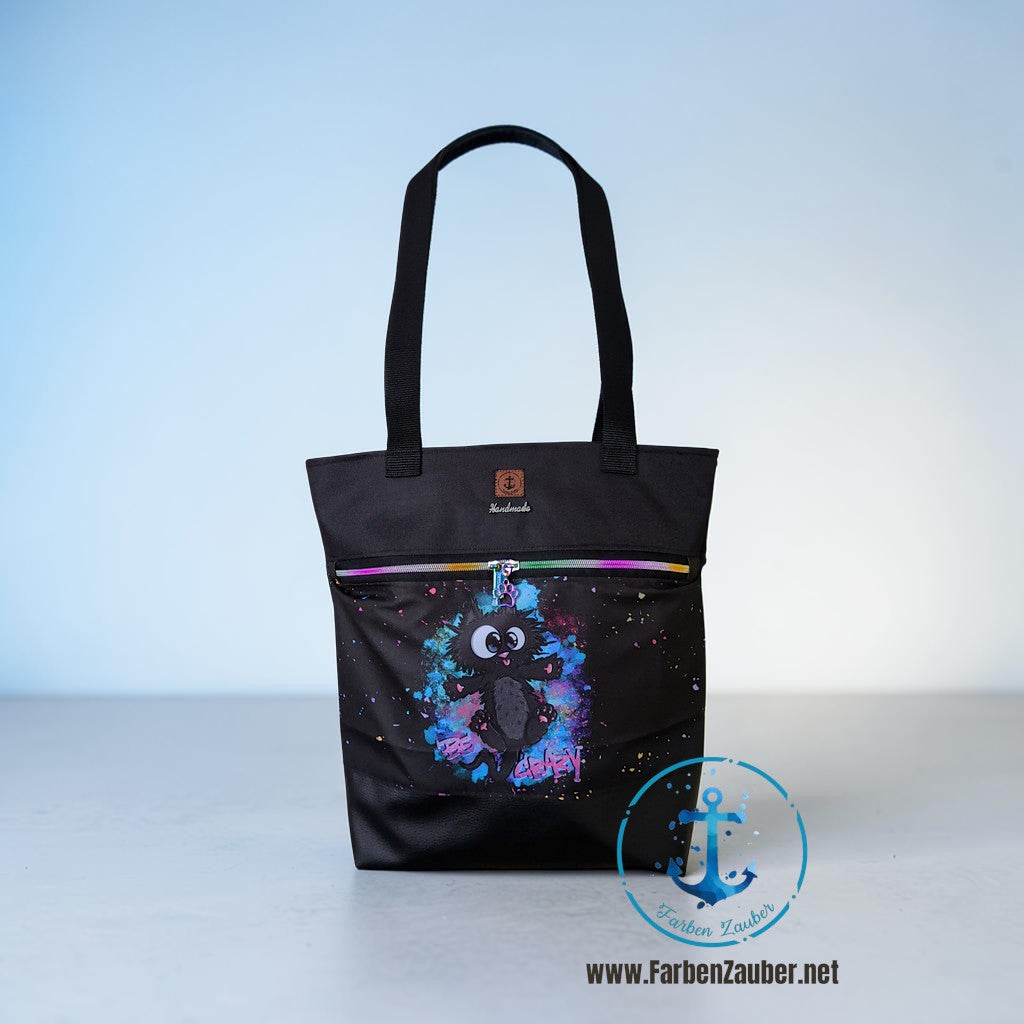 Shopper Farben Zauber - Crazy Cat
