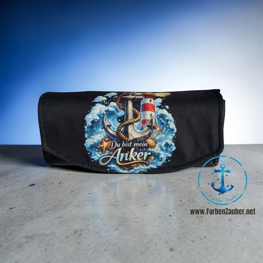 Große Geldbörse "Du bist mein Anker"