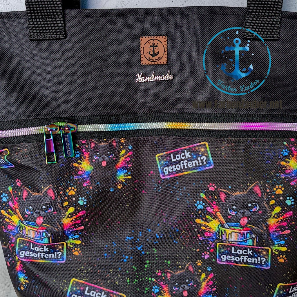 Shopper Farben Zauber - "Lack gesoffen?!"