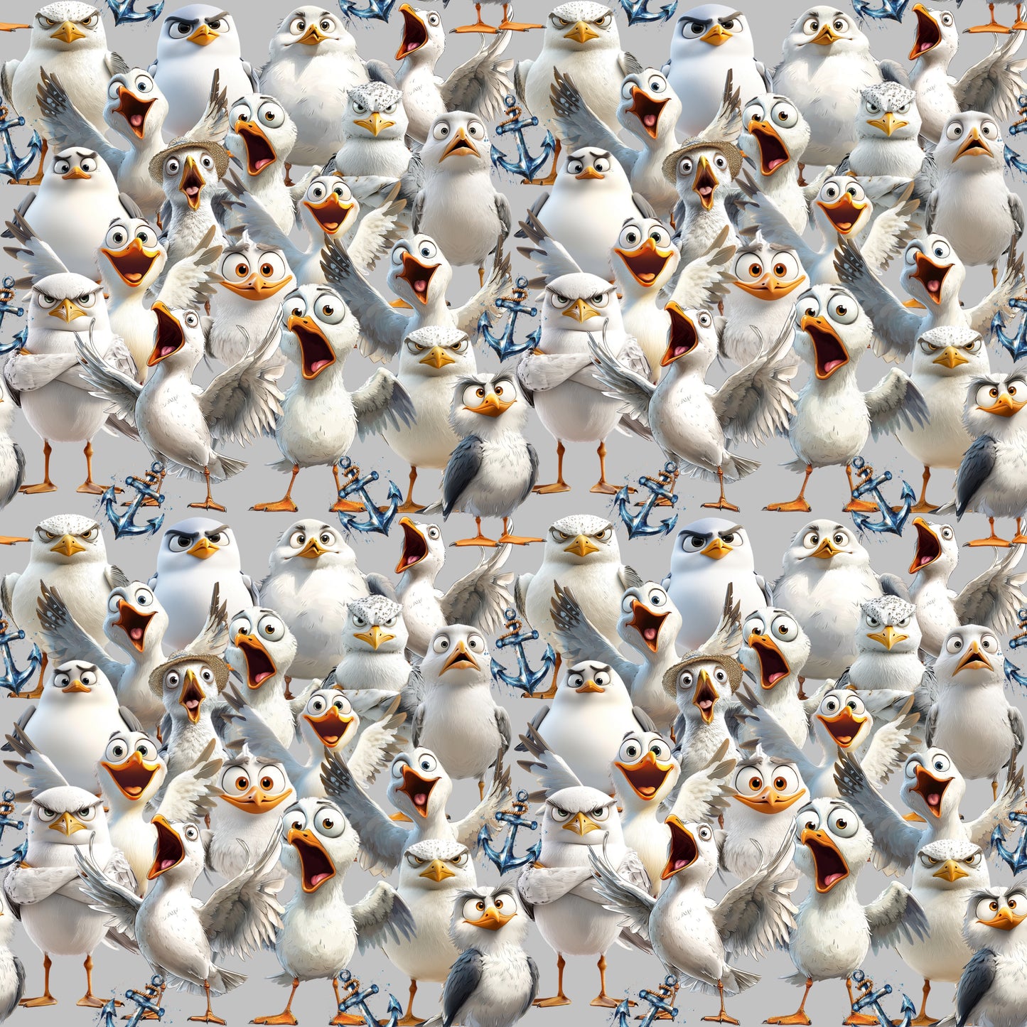 Vorbestellung Möve Wasserfester Canvas