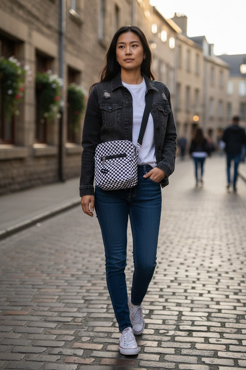 Neue Umhängetasche mit Mini Täschchen